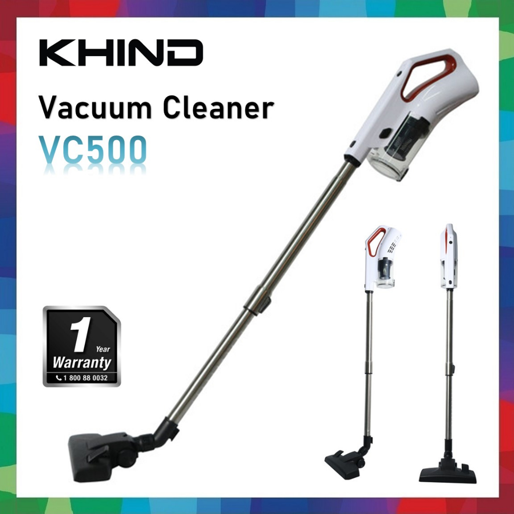 khind VC500 Handheld Dry Vacuum Cleaner 400W / BOSSMAN 600W Handheld Dry Vacuum Cleaner BVC600