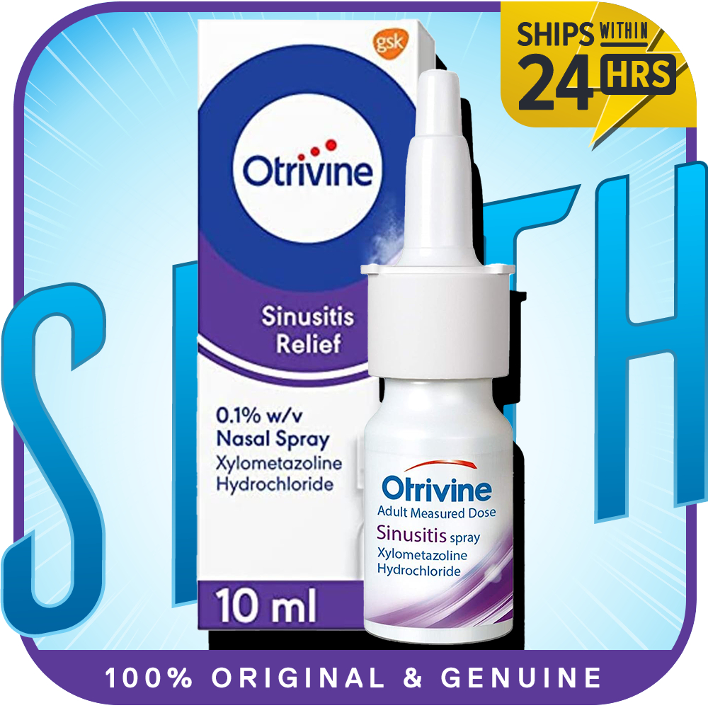 Otrivine Sinusitis Relief l Congestion Relief l Nasal Spray, 10ml