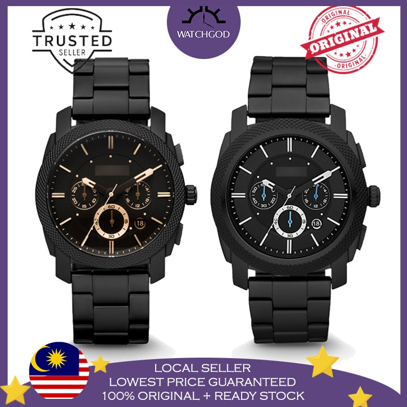 [100% Original & Free Bracelet] F0SSIL Modern Machine Chronograph Men Watch Jam Tangan Lelaki FS4682 FS4552