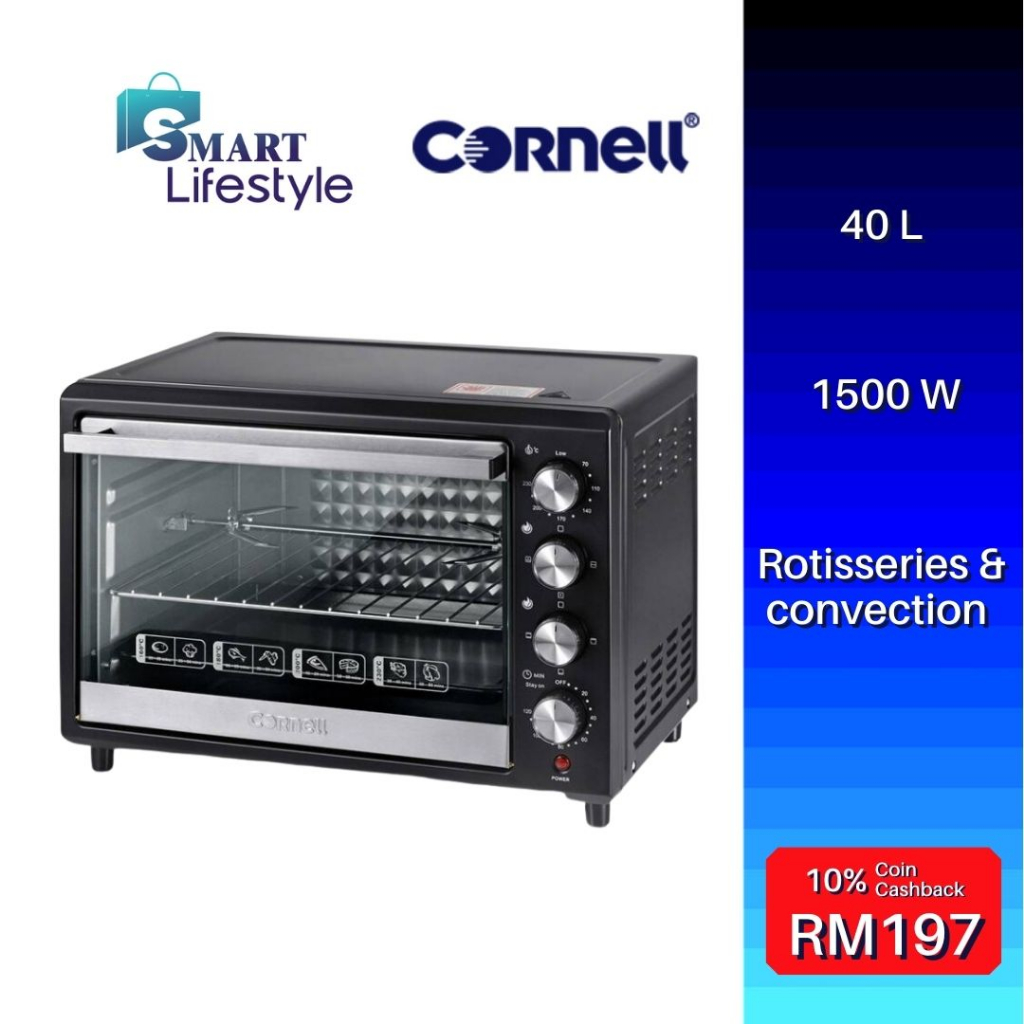 Cornell Electric Oven with Rotisseries Function (40L) CEO-E4010X