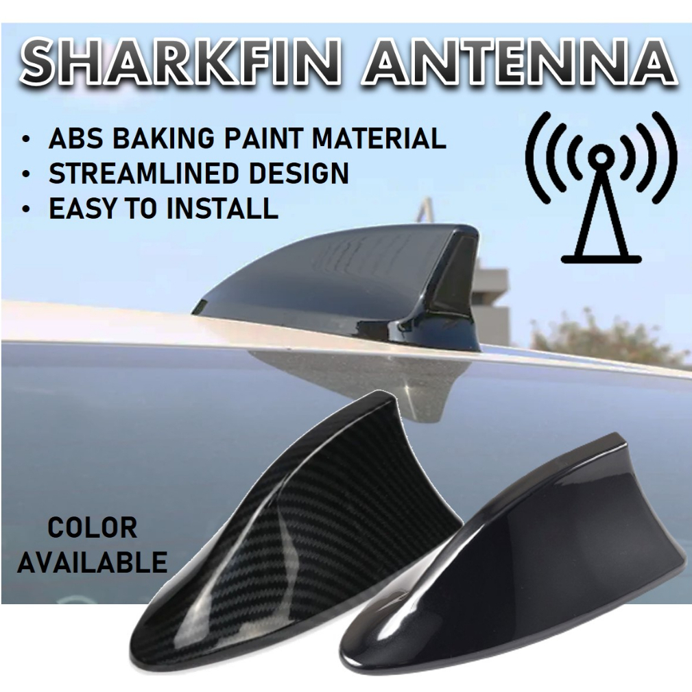 Car Universal Shark Fin Antenna Aerial FM/AM Radio Viva/Myvi/AXIA/ALZA/EXORA/WAJA/GEN2/PERSONA/BEZZA/BLM/VIOS/IRIZ