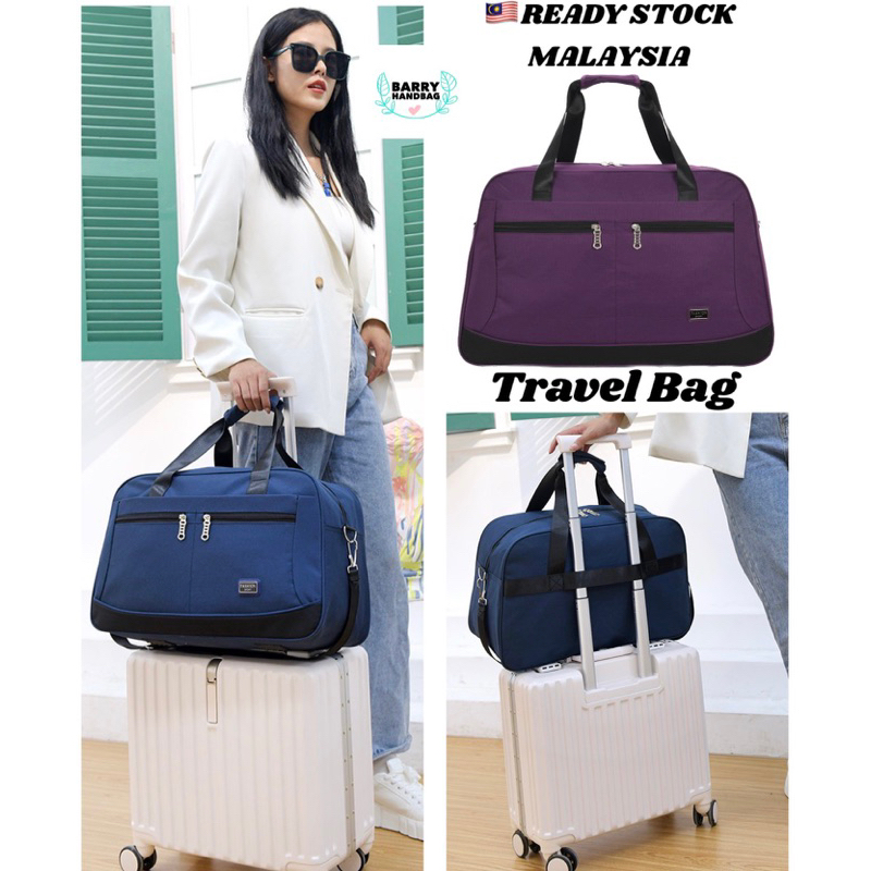 Fabric Travel Bag Hospital Beg Balik Kampung Beg Bersalin Beg Besar Large Capacity 旅行袋