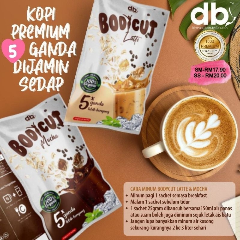 2 FLAVOUR BODYCUT COFFEE ORIGINAL BY BBS(KOPI KURUS)