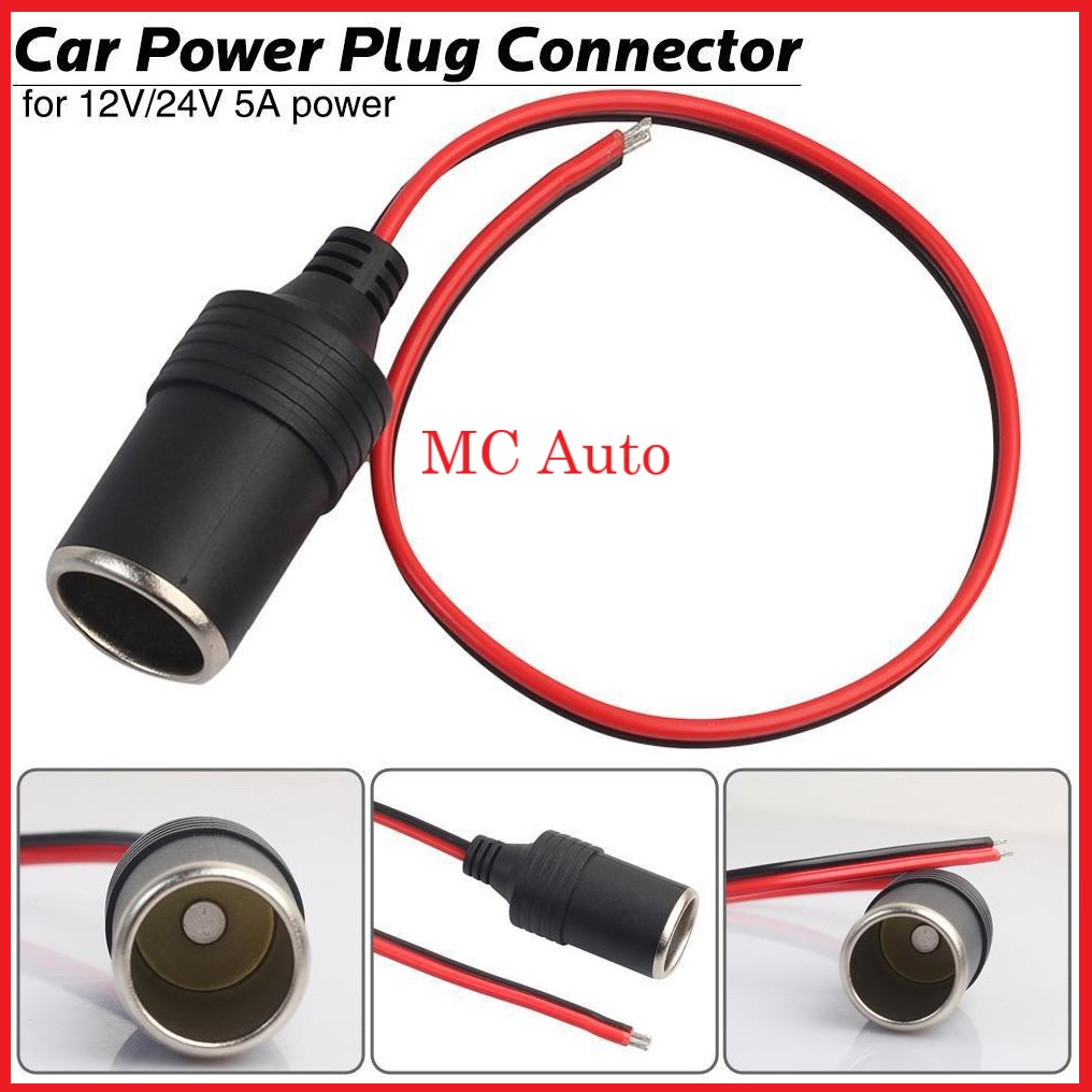 Limited offer Car Auto Lighter Cigarette Lighter DVR Socket Plug Car Lighter Socket Auto Connector Fuse Holder Socket