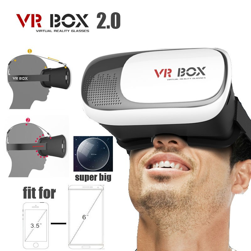 VR Virtual Reality 3D Movie Gaming Glasses AR Box Cardboard Anti Dust 360 Realiti Maya With Controller for Smart Phone