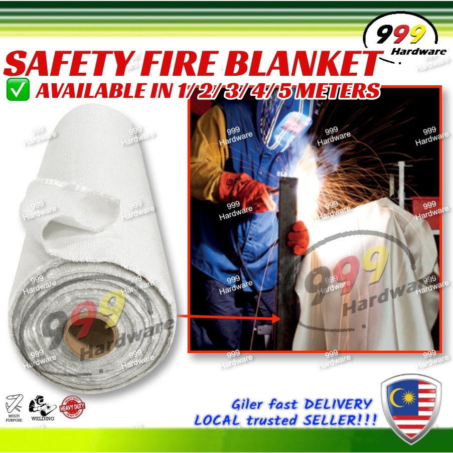 999 safety fire blanket 防火灭火毯 / fiberglass fabric / fireproof fire blanket / fire resistant welding blanket 1.5mm thick