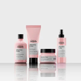 [ORIGINAL] L'Oréal Professionnel Vitamino Color Range Hair Care (Shampoo/Mask/10 in 1 Perfecting Multipurpose Spray)