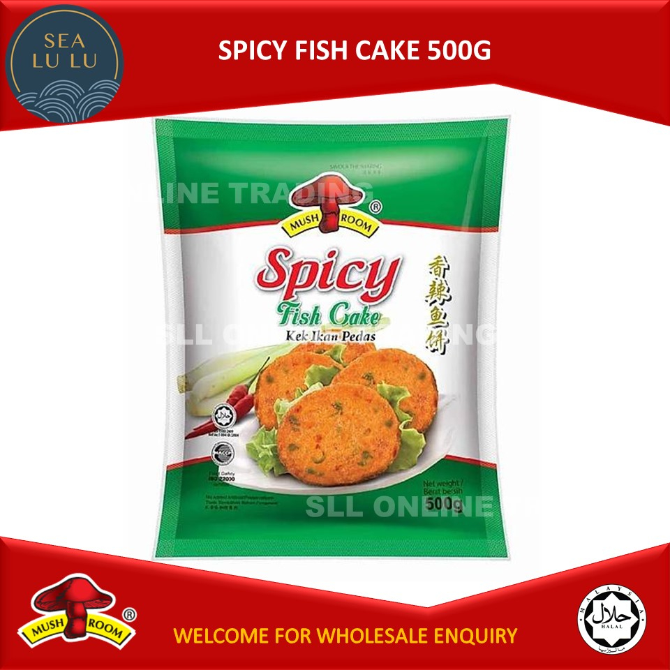 QL MUSHROOM SPICY FISH CAKE 500G KEK IKAN PEDAS 500G ⚠️ KLANG VALLEY ONLY ❗️❗️❗️