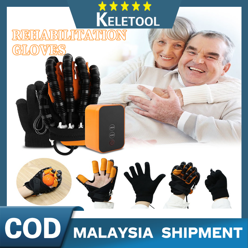 Finger Rehabilitation robot stroke therapy Gloves equipment mesin jari tangan Hand exercise Training pemulihan Function