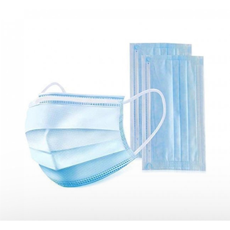 50pcs Face Mask Adult Disposable Earloop