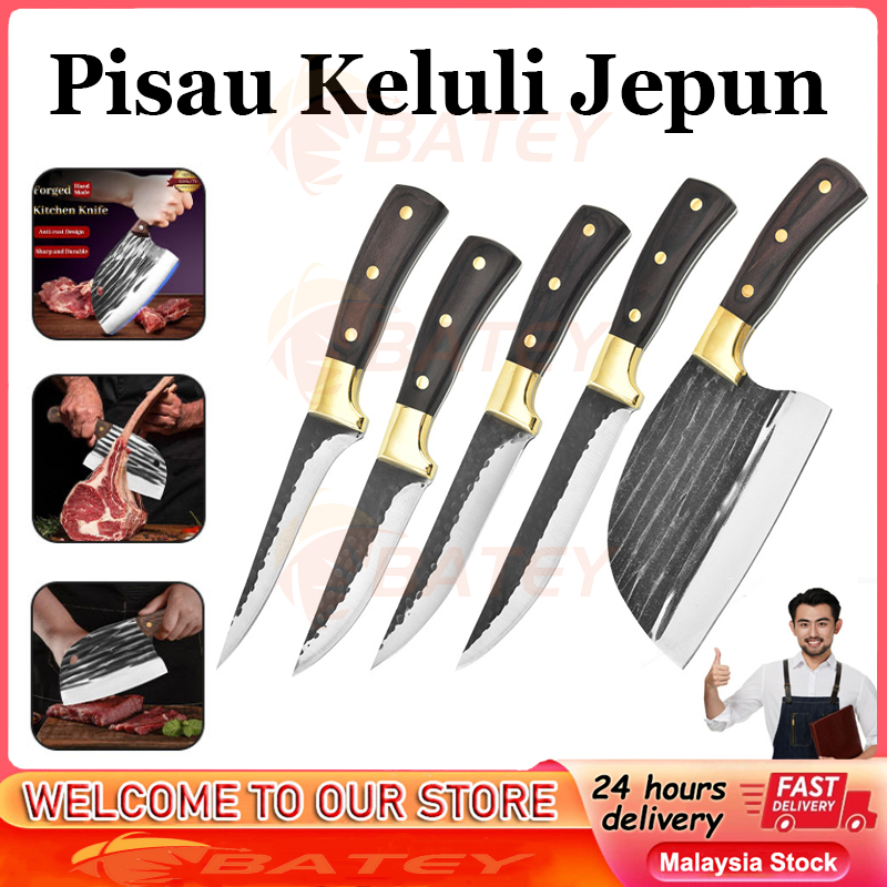 「Stock Ready in M’sia」Super Sharp Knife Japan Japanese Knife Original Kitchen Knife High Quality Carbon Stainless Steel For Kitchens