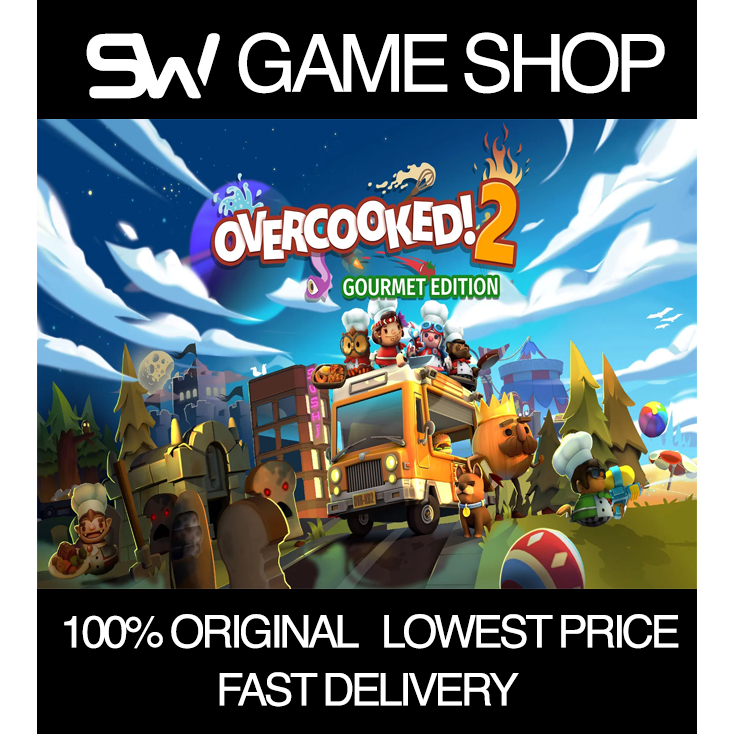 Overcooked! 2 - Gourmet Edition | Steam PC Game | Online & Offline [Auto Delivery]