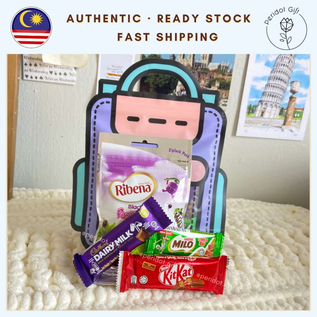 Choco Snack Backpack | Surprise Gift Event Party Favour Doorgift