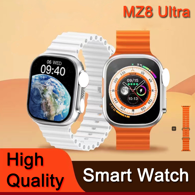 S8  Ultra Smart Watch Waterproof  Bluetooth Call  Men Women Smart Watch Heart Rate Movement Wireless Charging Watch