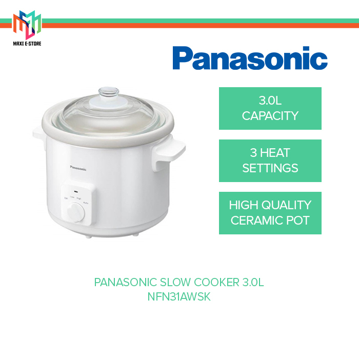 Panasonic Slow Cooker  NF-N31AWSK (3.0L) - NFN31AWSK