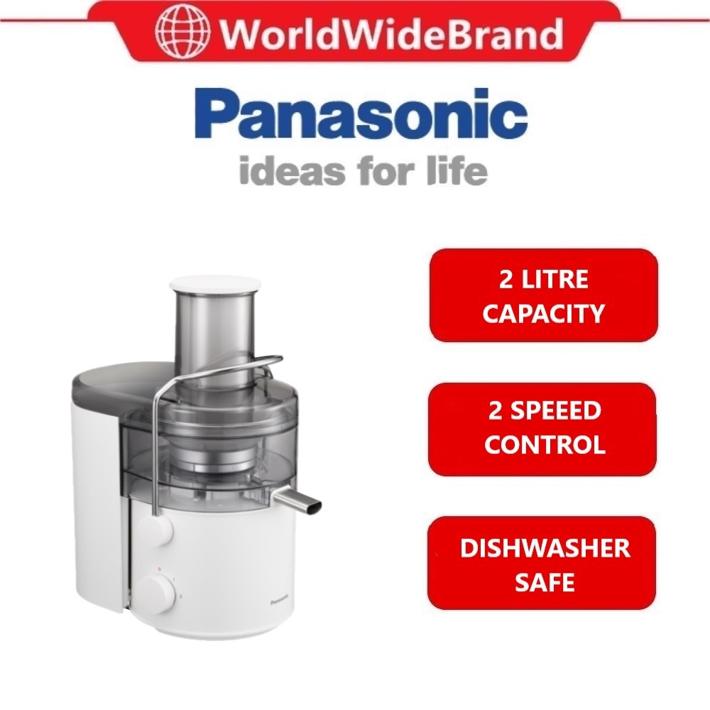 Panasonic 2.0L Large-Capacity Juicer | MJ-CB100WSK  (Fruit Juicer Pengisar Mixer Blender 榨汁机 搅拌机)