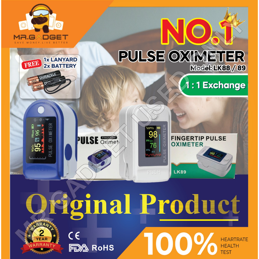 Finger Oximeter Fingertip Pulse Oximeter Medical Equipment With Sleep Monitor Heart Rate Spo2 PR Oximeter LK89 LK88