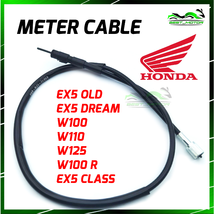 GENUINE METER CABLE EX5 / DREAM / WAVE / GBO / C70 W100 / WAVE100 METER KABEL TALI WIRE