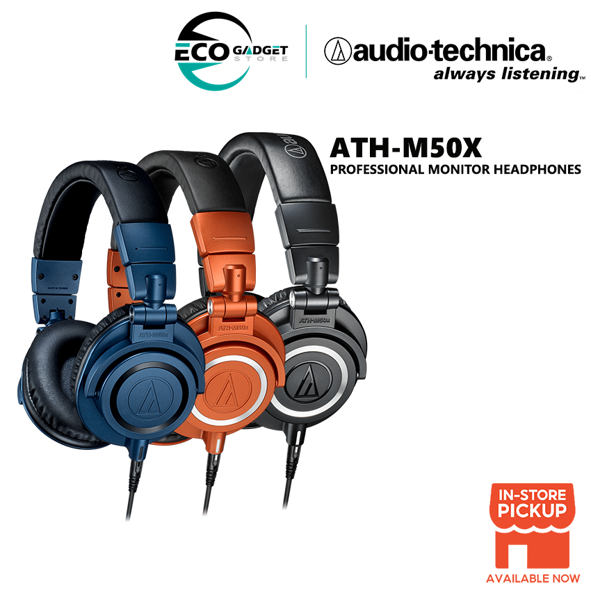 Audio-Technica ATH-M50X PROFESSIONAL STUDIO MONITOR HEADPHONES | Shopee  Malaysia