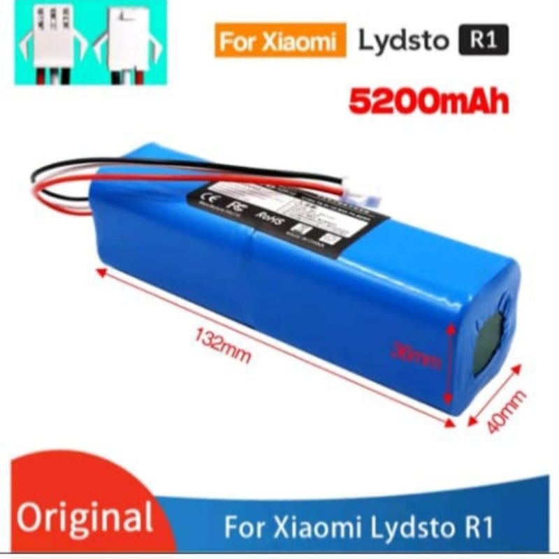 MARCH PROMOTION Ready Stock Battery 5200mAh For Lydsto R1 Pro  Robot Vacuum