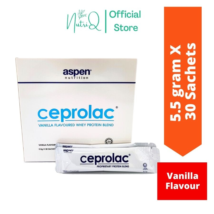 Aspen Nutrition Ceprolac Whey Protein Isolated Blend Powder Vanilla 乳清蛋白粉 Muscle Gain Growth Weight