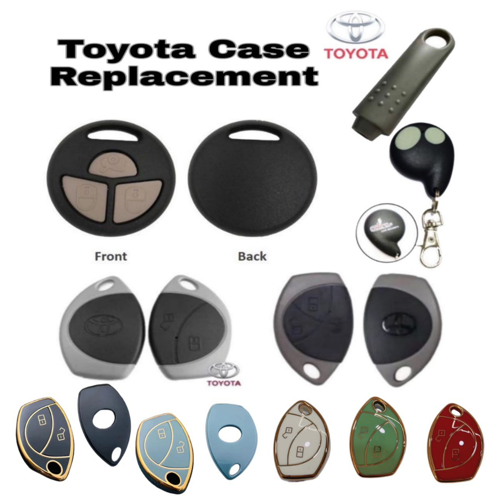 NEW TOYOTA Hilux Innova Car Alarm Remote Control Key Cover Cobra - 2 Button & 3Button vios altis hiluv vigo revo kereta