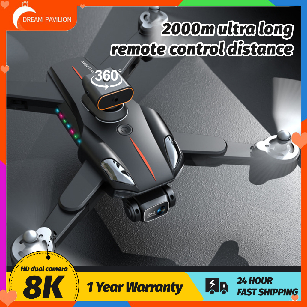 【New】P11 8K Dual Camera Drone Intelligent Obstacle Avoidance Optical Flow Positioning High-Definition Aerial Photography