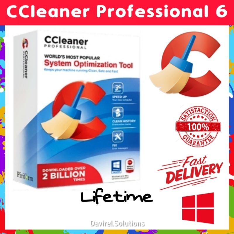 Ccleaner Professional Plus | Latest Version 6.12 | Lifetime Registration  Key | Windows | Shopee Malaysia