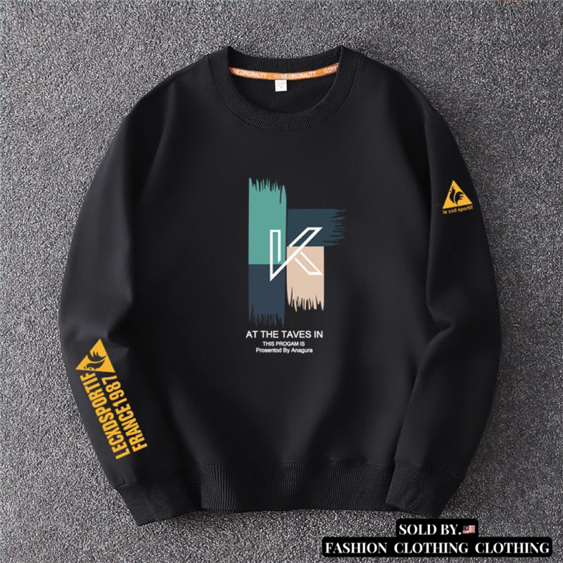 Ready StockBaju Lengan Panjang Lelaki / Baju Lelaki Long Sleeve T-Shirts Premium Quality Men T shirt / BAJU LELAKI