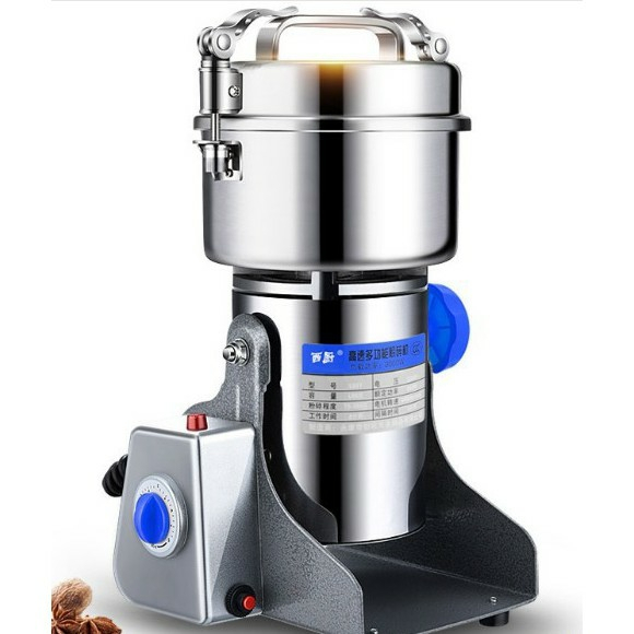 Heavy Duty Big Capacity 800G Stainless Steel Commercial & Home Use Food Grinder For Herbs/Spices/Nuts/Beans