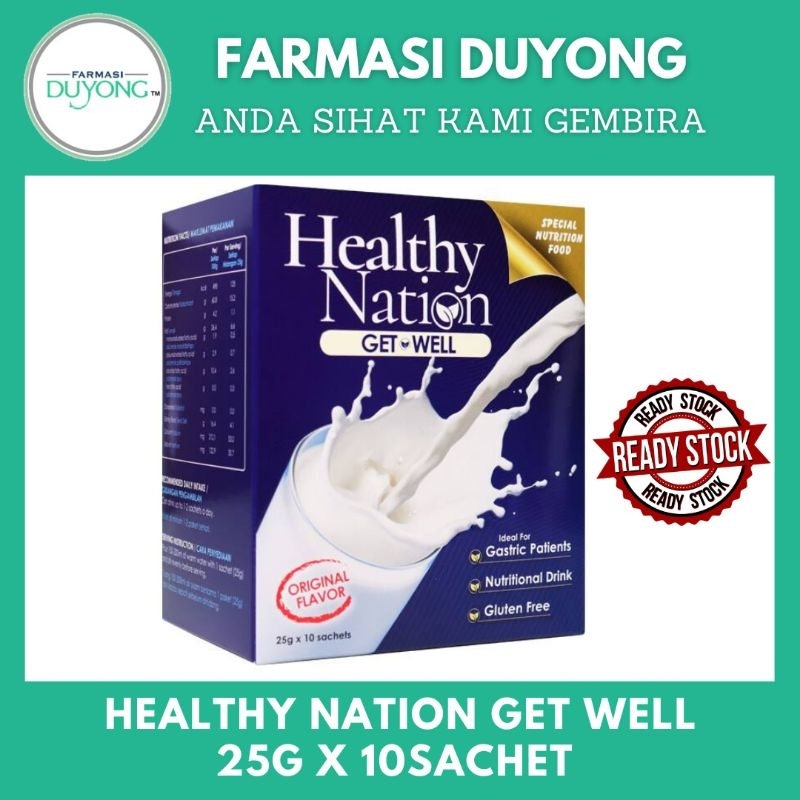 Healthy Nation Get Well (25g x 10sachet)