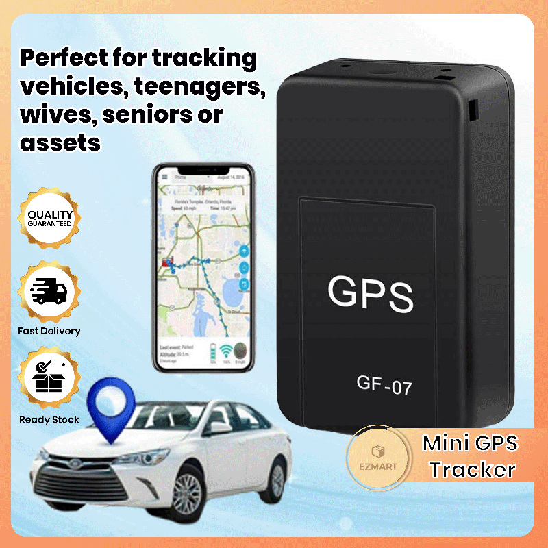 GF-07 Mini GPS Tracker Magnetic Mount Car Motorcycle Real Time Tracking Anti-Lost Locator SIM Positioner Auto Accessorie