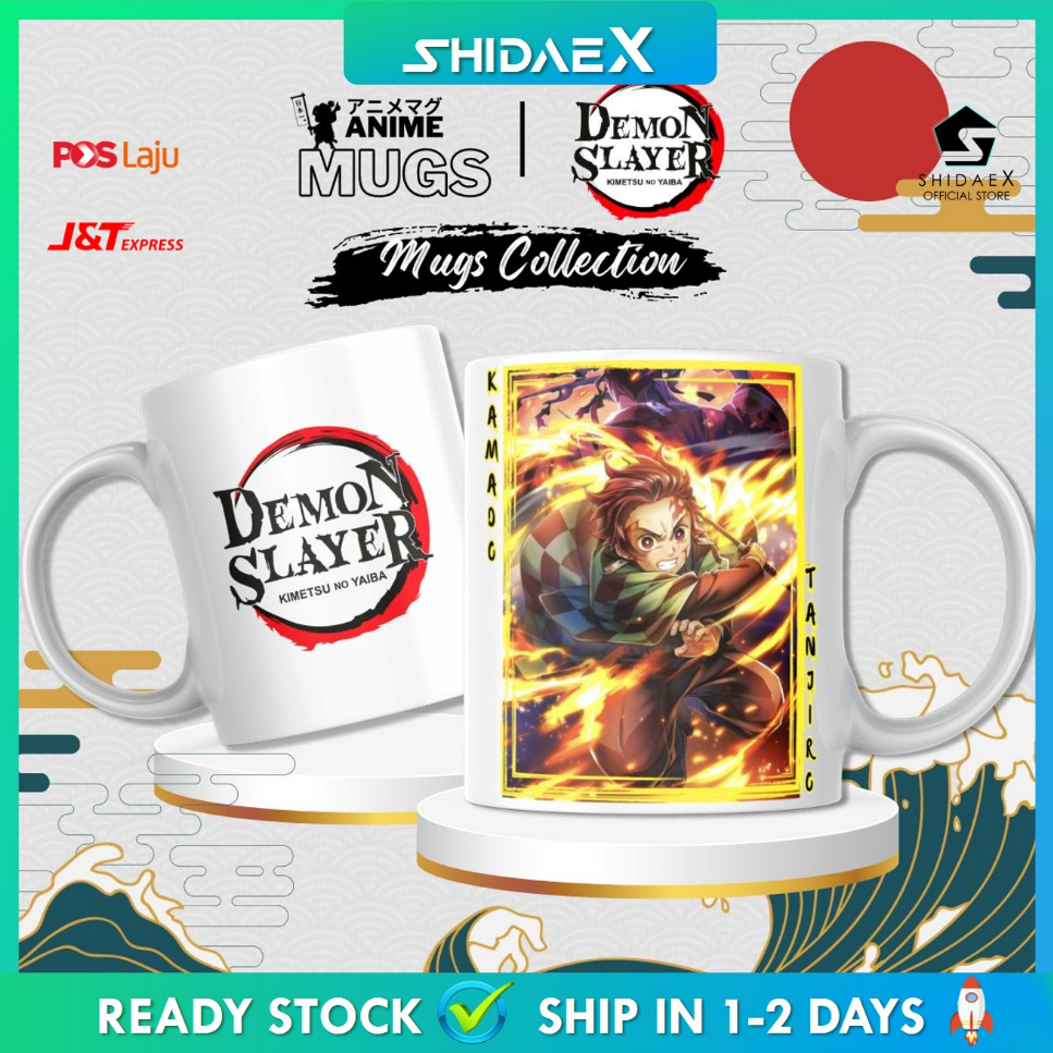 DEMON SLAYER / KIMETSU NO YAIBA Anime Personalized Mug Coffee Drinkware Gifts Merchandise Custom