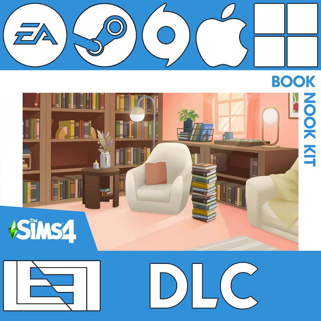 The Sims 4: Book Nook Kit [Mac/Win][Online][EA/Steam/Epic]