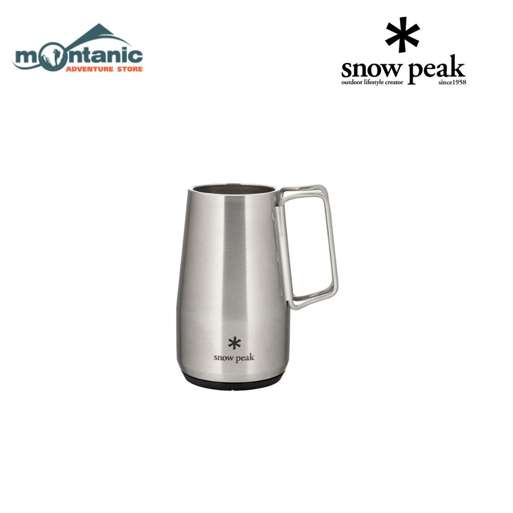 Snow Peak Shimo Stein 700ml- Large Vacuum-insulated Mug /Enjoy Ale Beers/hot beverages at Outdoor Camping