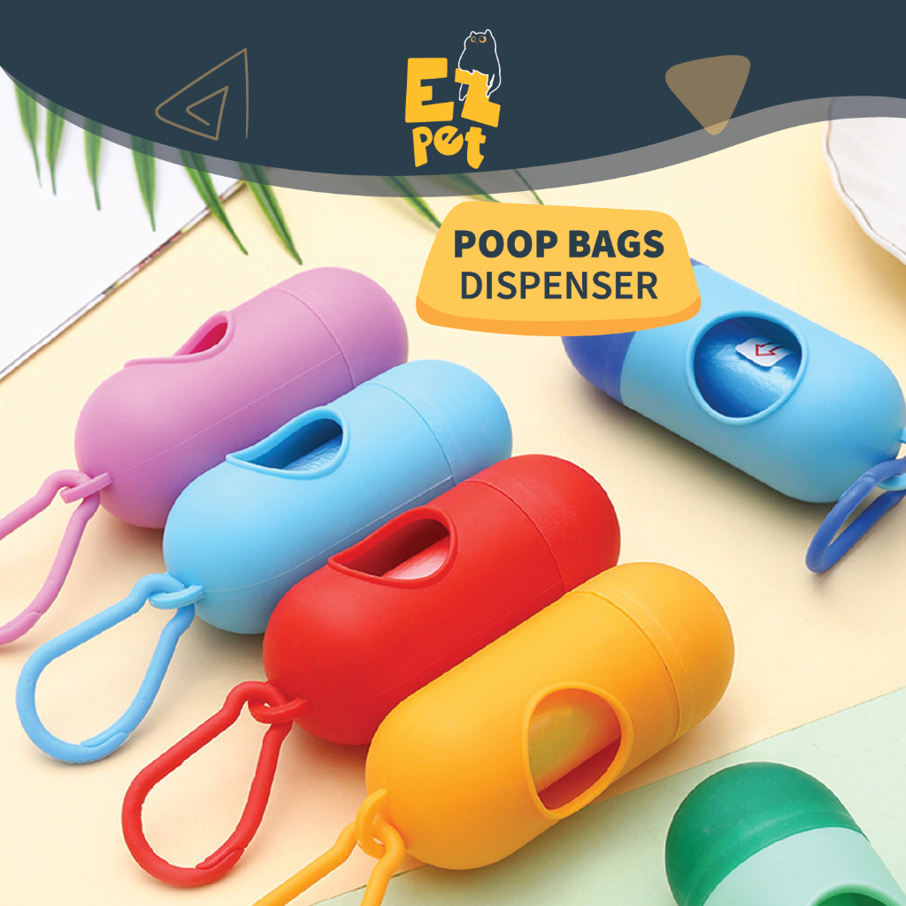 EZPET🐱Pet Portable Toilet Plastic Bag Plastic Dispenser Refi.. Poop