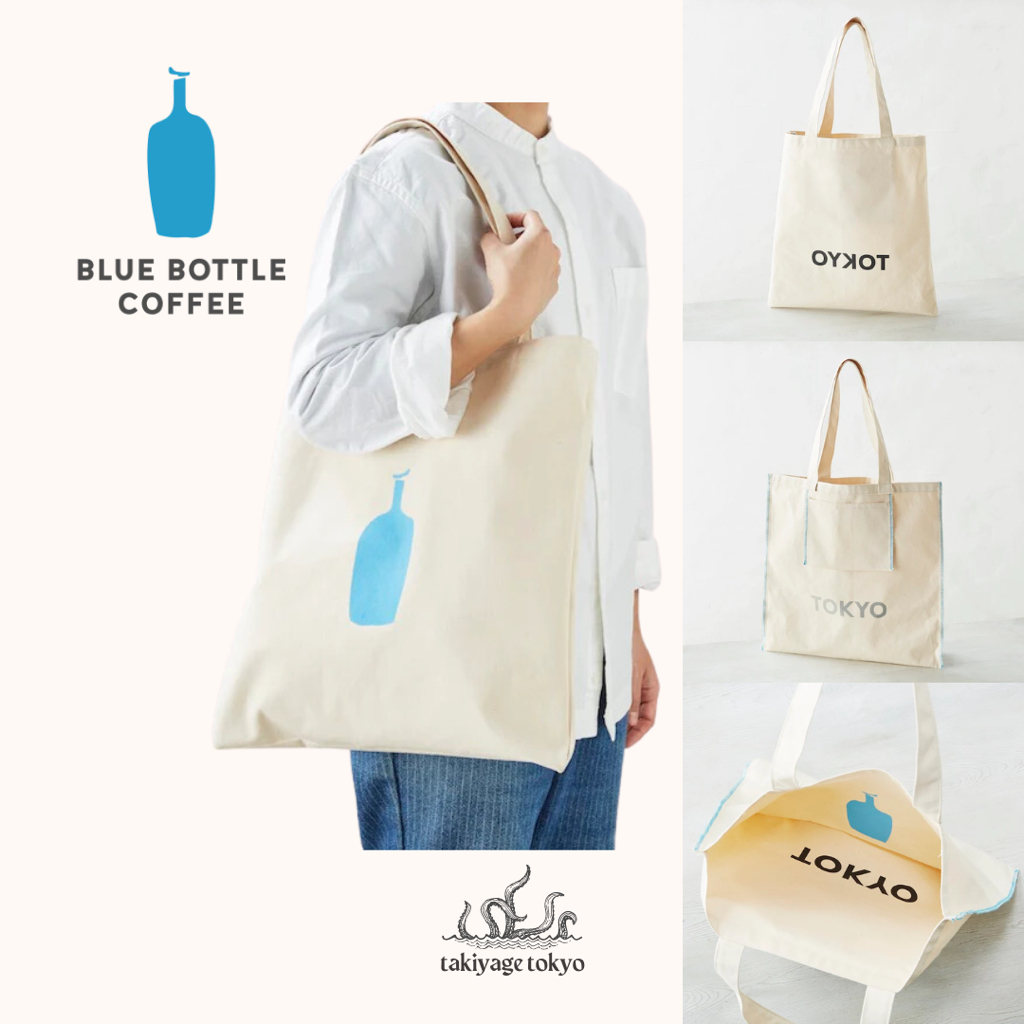 BLUE BOTTLE COFFEE JAPAN Reversible Tote Bag TOKYO | Direct from Japan