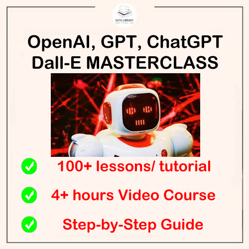 1library [Video Course] OpenAI, GPT, ChatGPT DALL-E Masterclass | ChatGpt 4 Chat Gpt ai Masterclass Mi