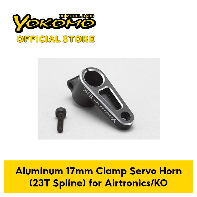 Yokomo Aluminum Clamp Servo Horn For Airtronics/Ko For Remote Control Car (17mm) ZC-204317A