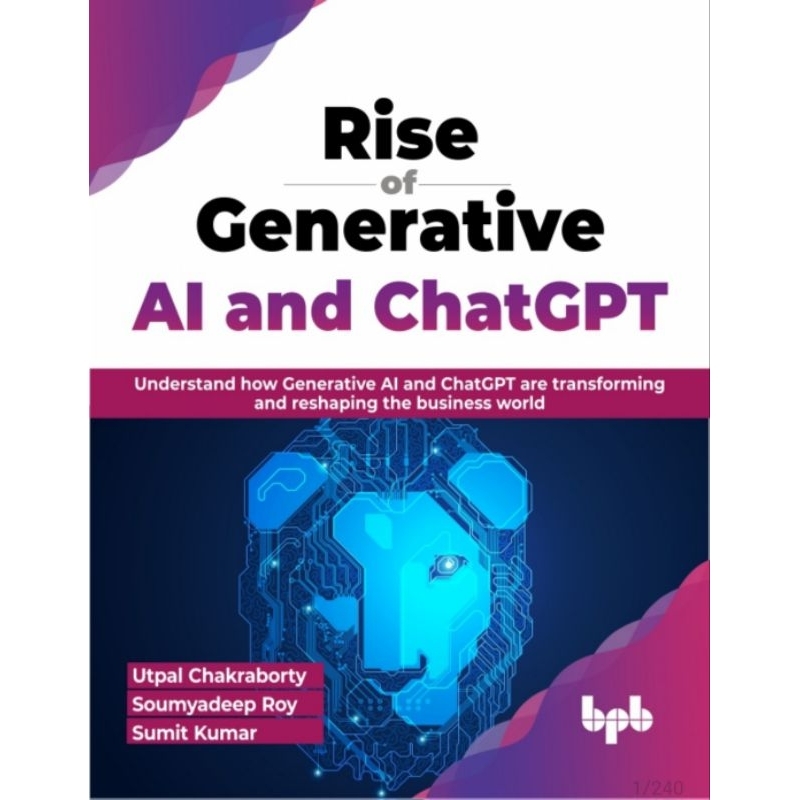 [Digital Book : EB-4180] Rise of Generative AI and ChatGPT | ebook