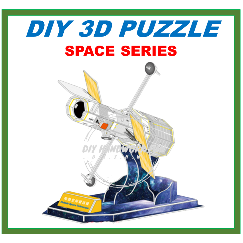 JOURNEY TO THE STARS SPACE STATION 3D PUZZLE ADVENTURE SERIES/3D SPACE STATION PUZZLE SERIES/JIGSAW STESEN ANGKASA