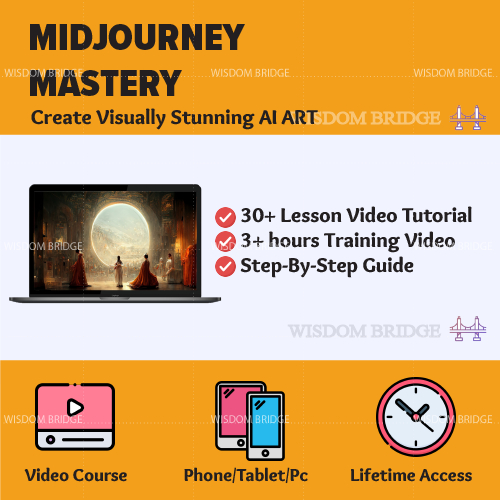 [Video Course] Midjourney Mastery: Create Visually Stunning AI Art | ChatGpt Course ChatGpt 4 Chat Gpt ChatGpt-