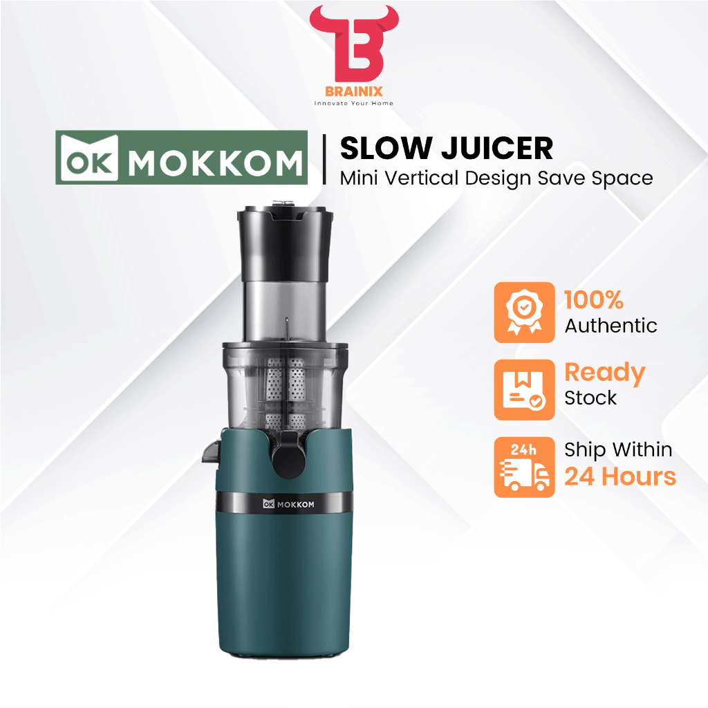 Mokkom MK-199 Juicer Slag Separation Original Juicer Household Fully Automatic Slag Slow Grinding Large-Caliber Juice