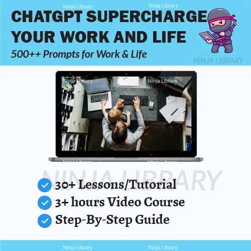 [Video Course] ChatGPT 101 Supercharge Your Work & Life | ChatGpt Course ChatGpt 4 Chat Gpt Midjourney Course.
