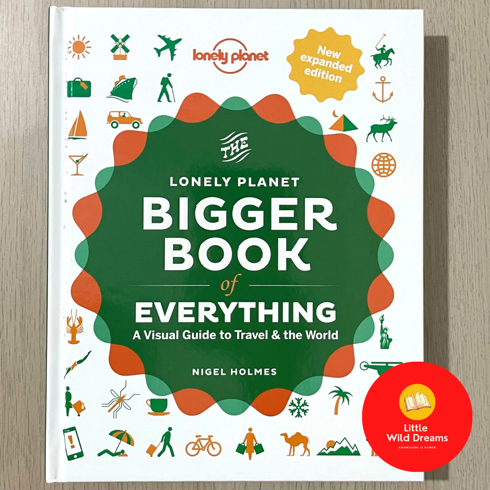 Lonely Planet The Bigger Book of Everything: A Visual Guide to Travel & The World Hard Cover