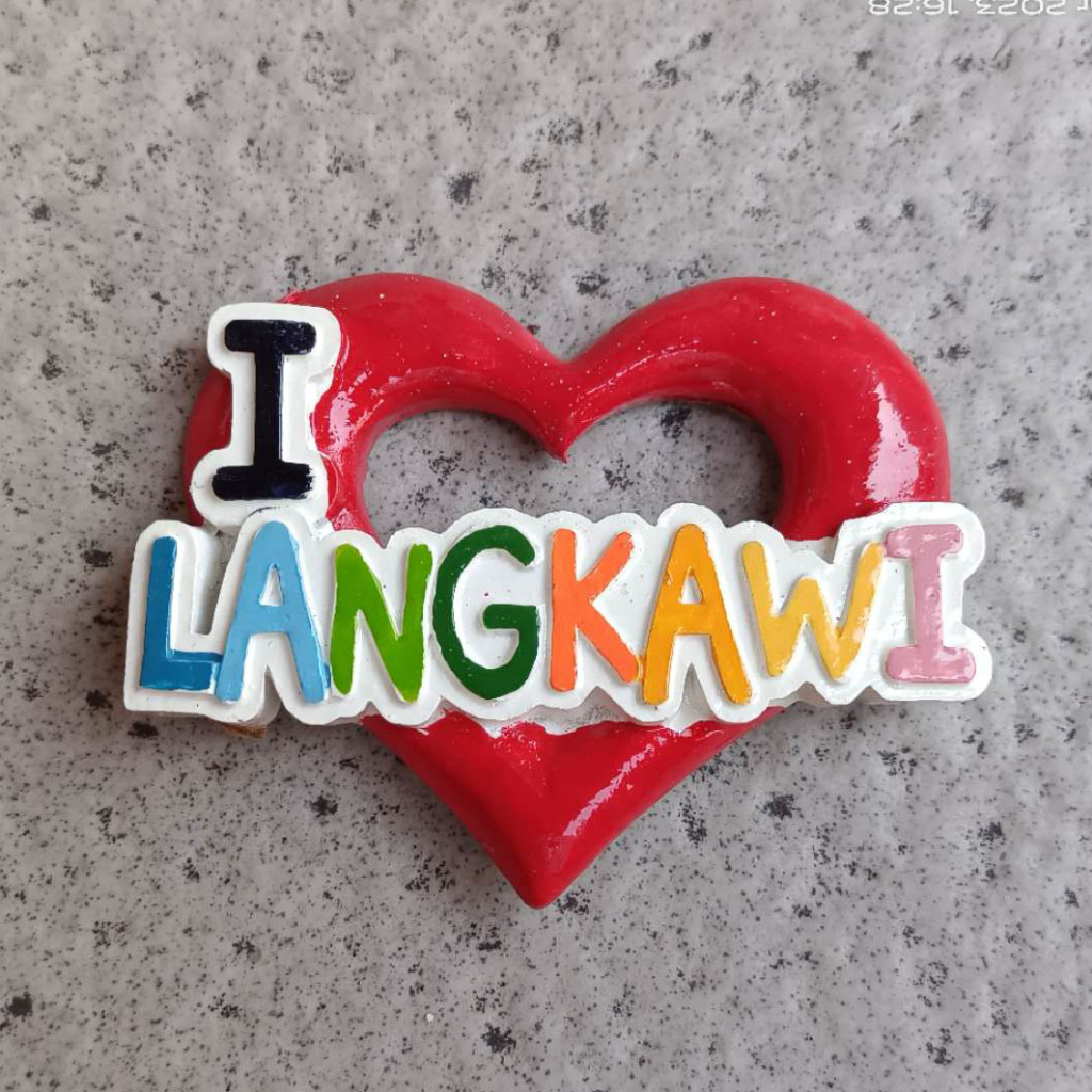 EX-STOCK di Malaysia !!! LANGKAWI SOUVENIR - FRIDGE MAGNET / polyresin fridge magnet / 旅游产品 冰箱贴 / 树脂手绘 冰箱贴