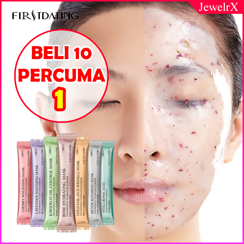 【BUY 10 FREE 1】DIY SPA Face Jelly Mask Powder Fruit Jelly Mask Whitening Cleansing Moisturizing AntiWrinkle Face Mask