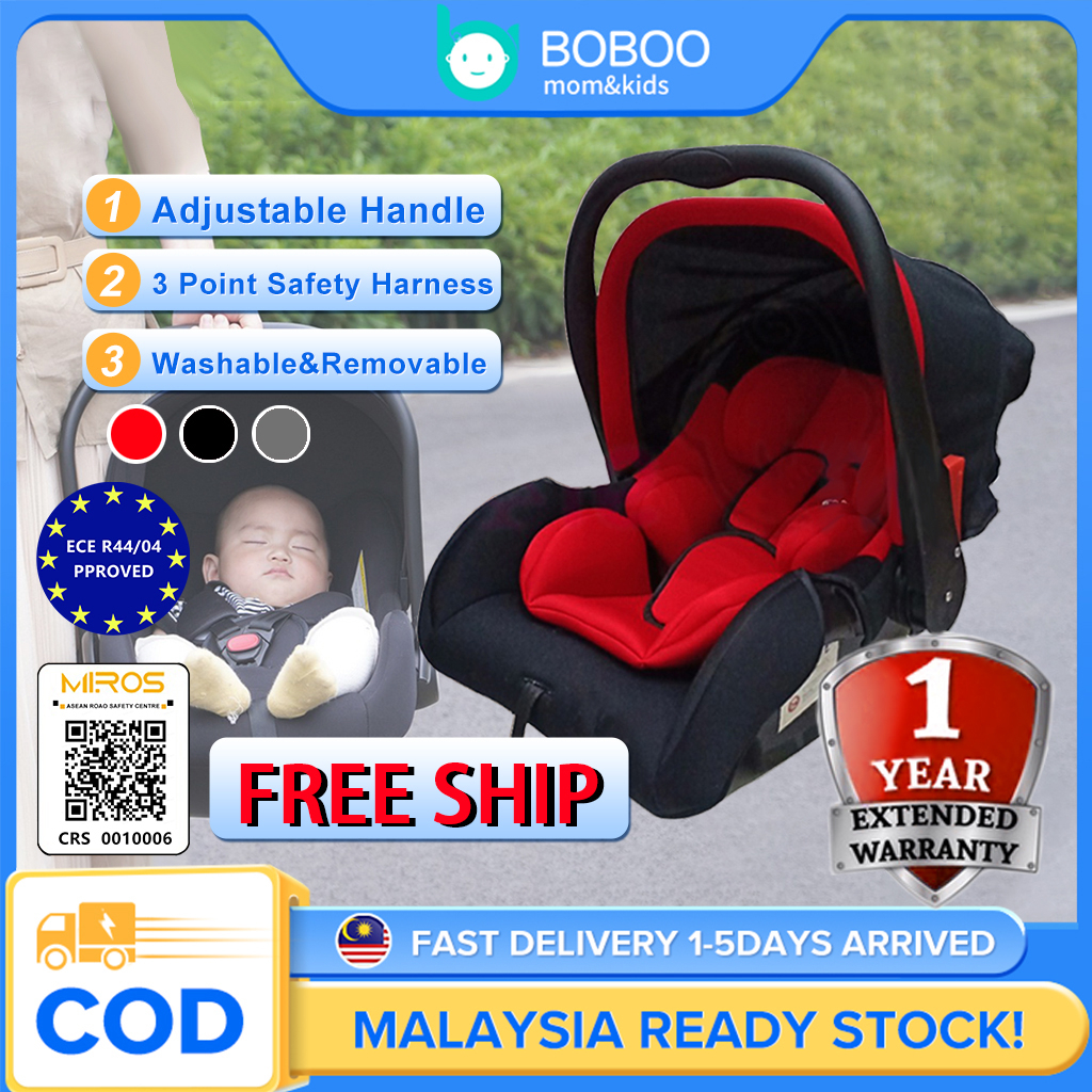 [FREE SHIP] Baby Car Seat Newborn 4 in 1 Carrier Seat Portable Kids Car Safety Seat Murah Cotton Car seat Baby 安全座椅