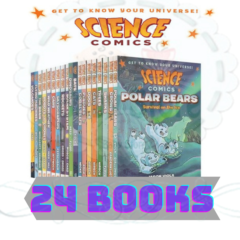 5周年記念イベントが 新品 海外購入 24冊セットScience Comics 最新版