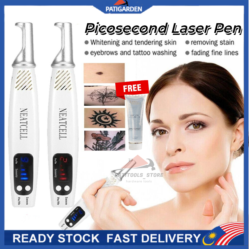 Picosecond Laser Pen Laser Tattoo Machine Face Skin Dark Spot Removal Mole Freckle Pen Pico laser for pigmentation 點痣